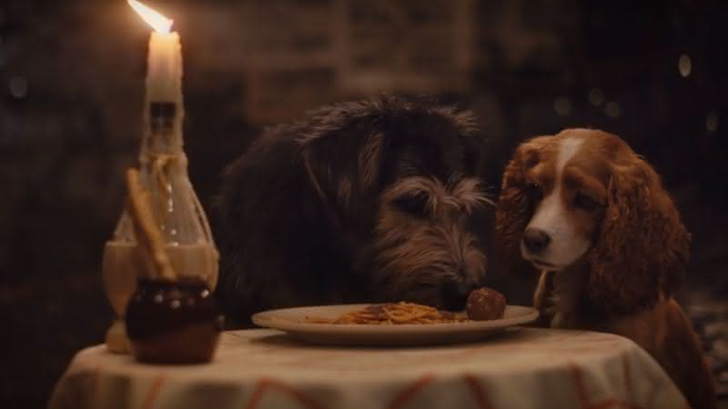 A Dama e o Vagabundo: clássica cena do espaguete é recriada em novo trailer do live-action - YouTube