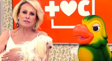 Ana Maria Braga com Cristal e Louro José no programa de hoje (22) - Reprodução/Globoplay