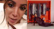 Anitta e Kim Kardashian compartilharam os recebidos no Instagram - Reprodução/Instagram