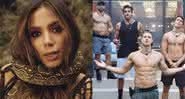 Anitta em clipe de Veneno e os homens considerados machistas dentro da casa do BBB20 - YouTube/Globoplay