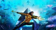 Jason Momoa e a James Wan comemoram fim das gravações de "Aquaman 2" - Divulgação/Warner Bros