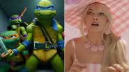 Leonardo, Donatello, Raphael e Michelangelo debocham de Barbie em nova prévia de "As Tartarugas Ninja: Caos Mutante" - Divulgação/Netflix