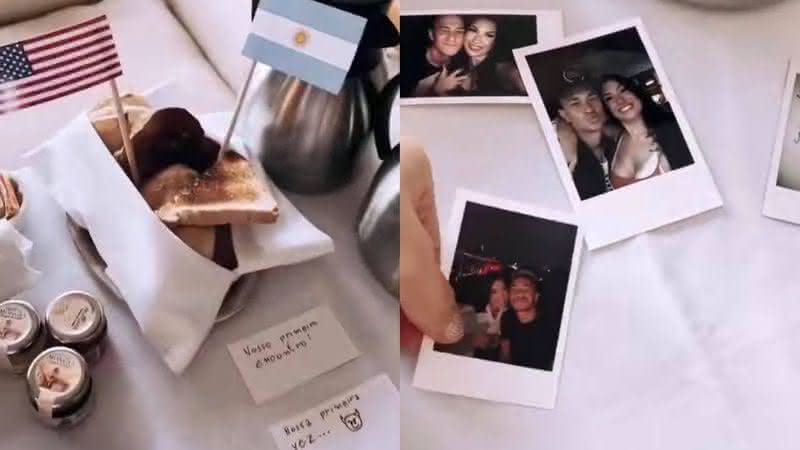 Bianca Andrade filmou os presentes que recebeu de Fred - Reprodução/Instagram