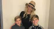 Britney e seus filhos - Reprodução/Instagram