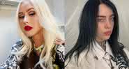 Christina Aguilera e Billie Eilish são vencedoras na categoria de Artista Revelação - Reprodução/Instagram