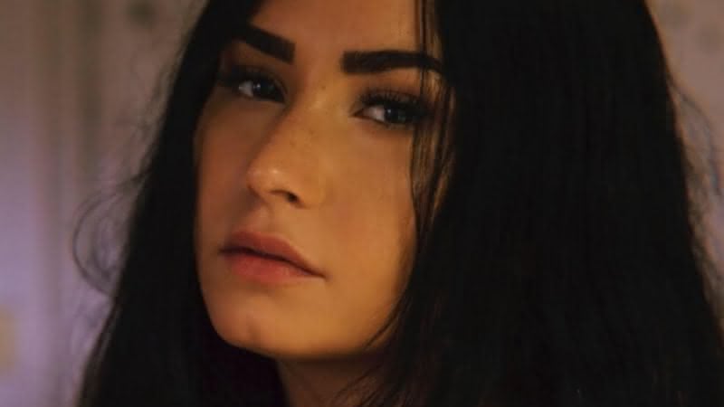 Demi Lovato na capa do single Sober, de 2018 - Divulgação