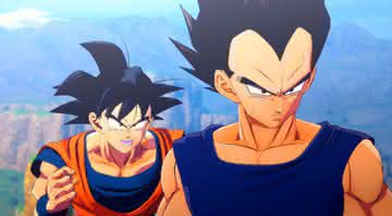 Goku e Vegeta em Dragon Ball Z: Kakarot - Bandai Namco