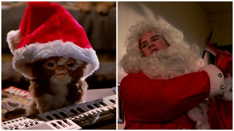O clássico "Gremlins" e a franquia "Natal Sangrento" estão entre as opções para um Natal assustador - Reprodução/YouTube