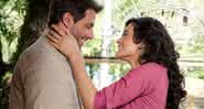 Na despedida de Cassiano, Cristal aproveitará para dar um beijão no piloto - Globo/Raphael Dias