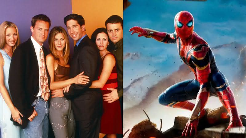 Friends e Marvel estão entre as produções mais mencionadas por usuários do Tinder - Divulgação/Warner Bros. Television/Marvel Studios
