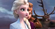 Elsa no trailer de Frozen 2 - Reprodução/YouTube