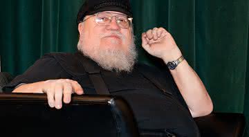 George R.R. Martin at the Jean Cocteau Theater on February 23, 2016 in Santa Fe, New Mexico - Steve Snowden/Getty Images for AMC Networks