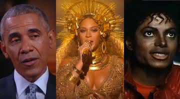 Barack Obama já recebeu dois Grammy's enquanto Beyoncé e Michael Jackson são recordistas em nomeações e prêmios - YouTube