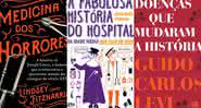 4 livros sobre epidemias e histórias bizarras da medicina - Reprodução/Amazon