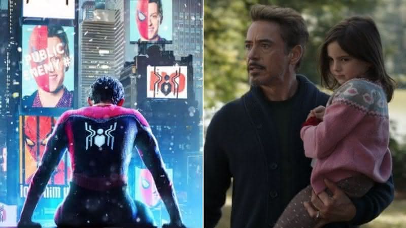 "Homem-Aranha 3" teve cena com filha de Tony Stark cortada - Divulgação/Sony Pìctures e Marvel Studios
