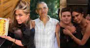 Jennifer Aniston, Barack Obama e Victoria Beckham em celebrações no Dia de Ação de Graças - Instagram/Twitter