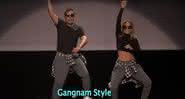 Jimmy Fallon e Jennifer Lopez dançam Gangnam Style - Reprodução/YouTube