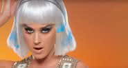 Katy Perry no clipe de 'Dark Horse'. Reprodução/YouTube