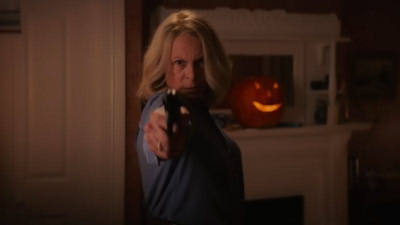 Jamie Lee Curtis como Laurie Strode em “Halloween Ends“ - Divulgação/Universal Pictures