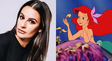 Lea Michele fará voz de Ariel em performance ao vivo - Reprodução