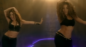 Shakira e Beyoncé - Reprodução