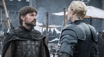 Jaime Lannister e Brienne de Tarth - Divulgação/HBO