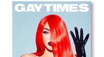 Pabllo Vittar na capa da revista 'Gay Times'. - Reprodução/Instagram