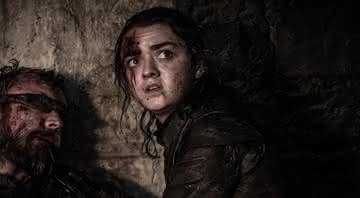 Maisie Williams como Arya Stark no terceiro episódio da oitava temporada de 'Game of Thrones'. - Divulgação/HBO