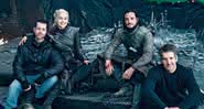 Bastidores da temporada final da série 'Game of Thrones' - Reprodução/Helen Sloan/HBO/EW