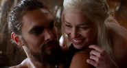 Khal Drogo e Daenerys Targaryen em 'Game of Thrones' - Divulgação/HBO
