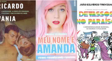Livros LGBTQ+ recentes - Divulgação