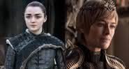 Maisie Williams e Lena Headey em 'Game of Thrones' - Divulgação HBO