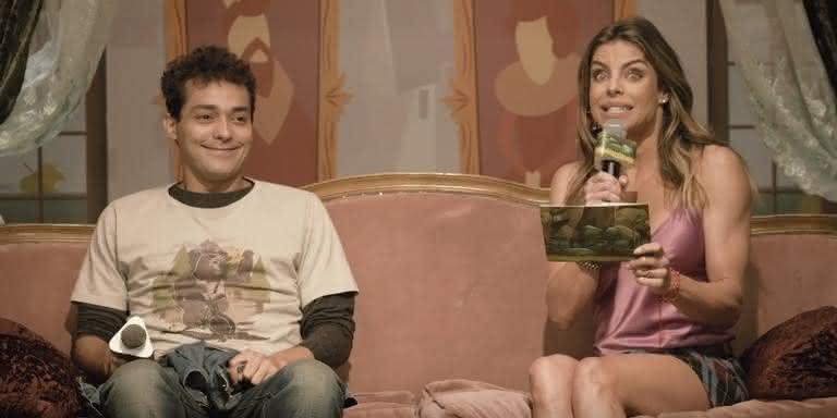 Daniella Cicarelli e Eduardo Sterblitch em divulgação de 'Shippados' - Divulgação/Globoplay