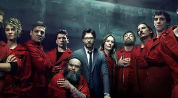 A terceira temporada de La Casa de Papel foi a série mais assistida de 2019 na Netflix - Divulgação/Netflix