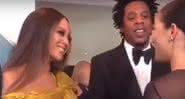 Beyoncé, Jay-Z e Meghan - Divulgação/Youtube