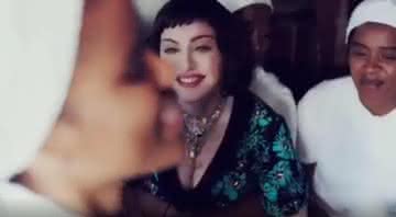 Madonna com a Orquestra Batukadeiras no clipe de 'Batuka' - Reprodução/Instagram