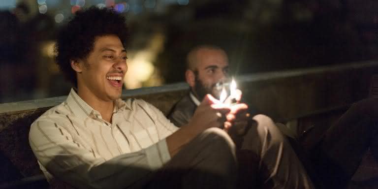 Luis Navarro e Henrique Santana em cena de 'Pico da Neblina', da HBO - Divulgação/HBO