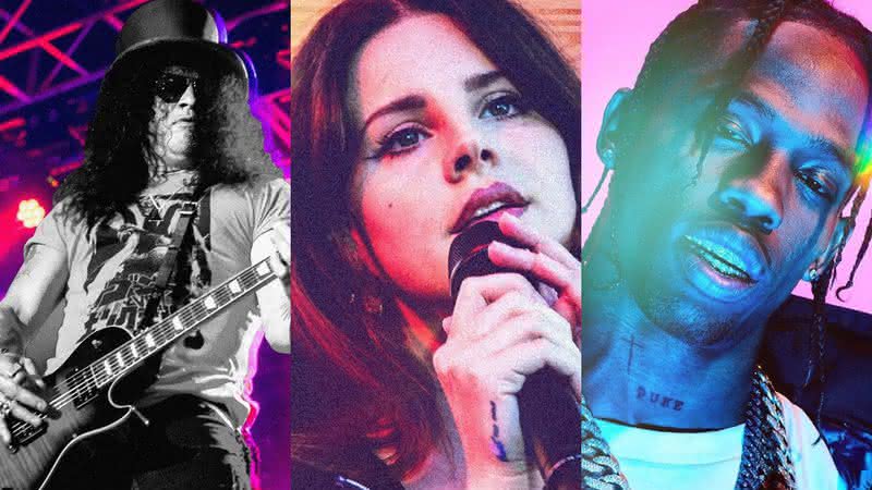 Guns N' Roses, Lana del Rey e Travis Scott são atrações do festival - Reprodução/Instagram