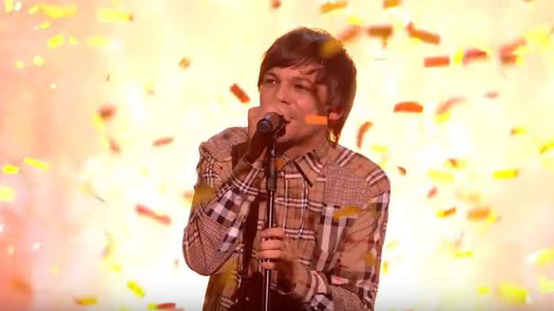 Louis Tomlinson durante performance no X-Factor - YouTube