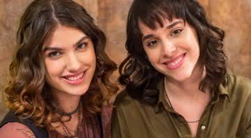 Samantha (Giovanna Grigio) e Lica (Manoela Aliperti) interpretaram um casal em "Malhação: Viva a Diferença" e retornam em "As Five" - Globo/Marília Cabral