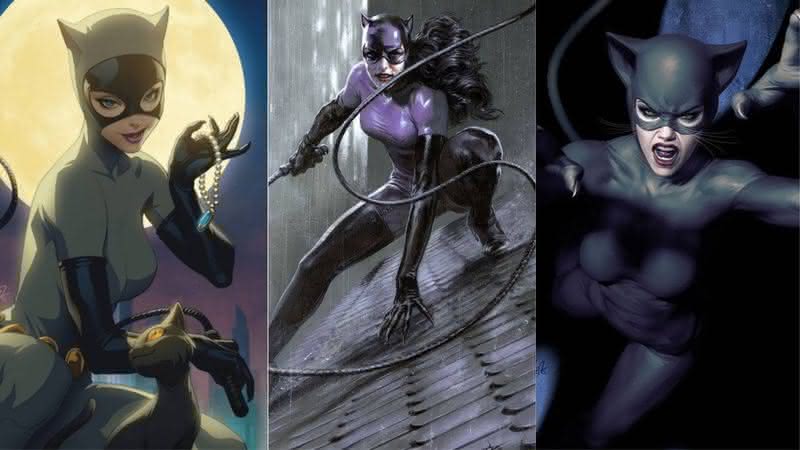 Capas variantes de Catwoman 80th Anniversary 100-Page Super Spectacular #1 - Divulgação/DC Comics