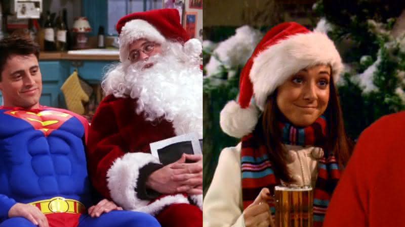Cena de um dos episódios de Natal de "Friends" e de "How I Met Your Mother" - Warner Bros. Pictures/CBS