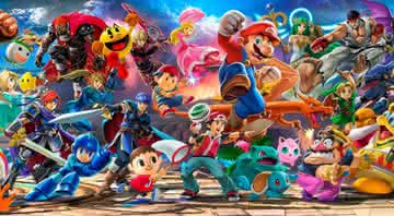 Personagens de Super Smash Bros, game da Nintendo - Divulgação/Nintendo