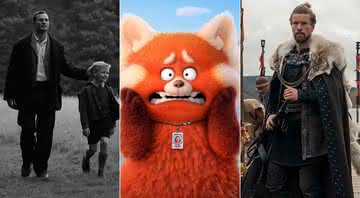 "Belfast" nos cinemas; crítica de "Red: Crescer é uma Fera"; e mais notícias do dia - Divulgação/Uiversal Pictures/Pixar/Netflix