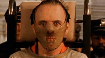 Anthony Hopkins como Hannibal Lecter em O Silêncio dos Inocentes - Orion Pictures Corporation