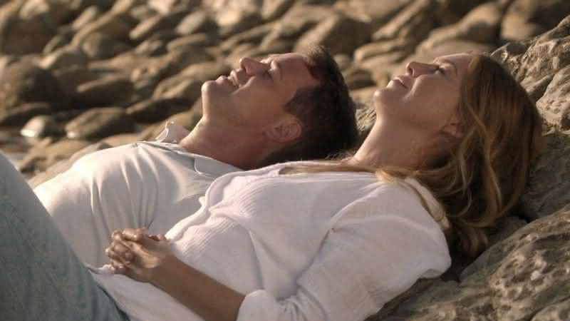 Meredith Grey (Ellen Pompeo) e George O'Malley (T.R. Knight) na 17ª temporada de "Grey's Anatomy" - Reprodução/ABC
