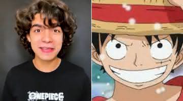Iñaki Godoy será o protagonista Monkey D. Luffy em "One Piece" - (Reprodução/Twitter/Fuji Television)