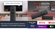 Fire Tv Stick Lite: tudo sobre o novo controle de streaming para sua TV - Reprodução/Amazon