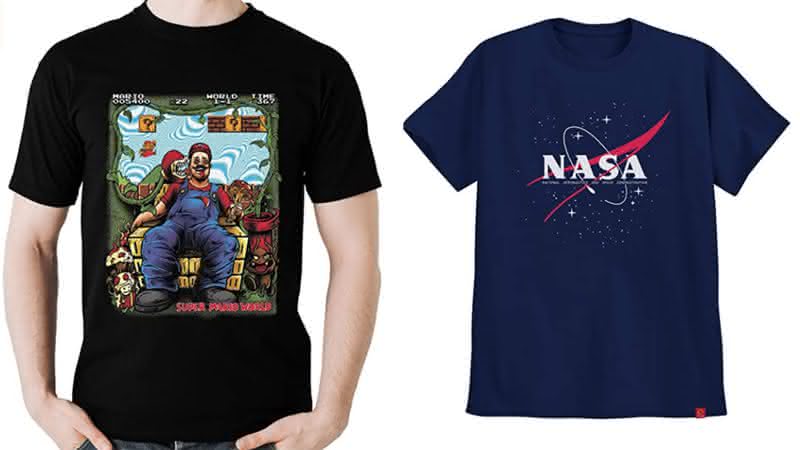 Moda Geek: 12 camisetas para homenagear seus filmes, séries e jogos favoritos - Reprodução/Amazon