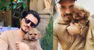 Orlando Bloom e Mighty, cachorro de estimação dele, morto após dias desaparecido - Reprodução/Instagram